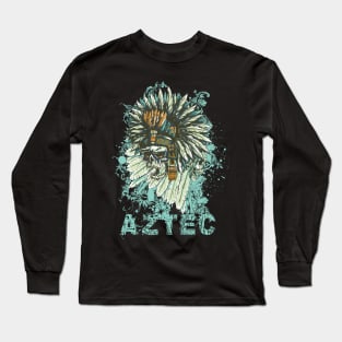 Aztec Warrior Long Sleeve T-Shirt